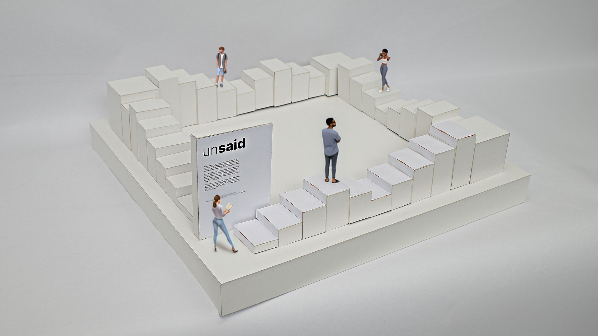 Interactive Cardboard model of 