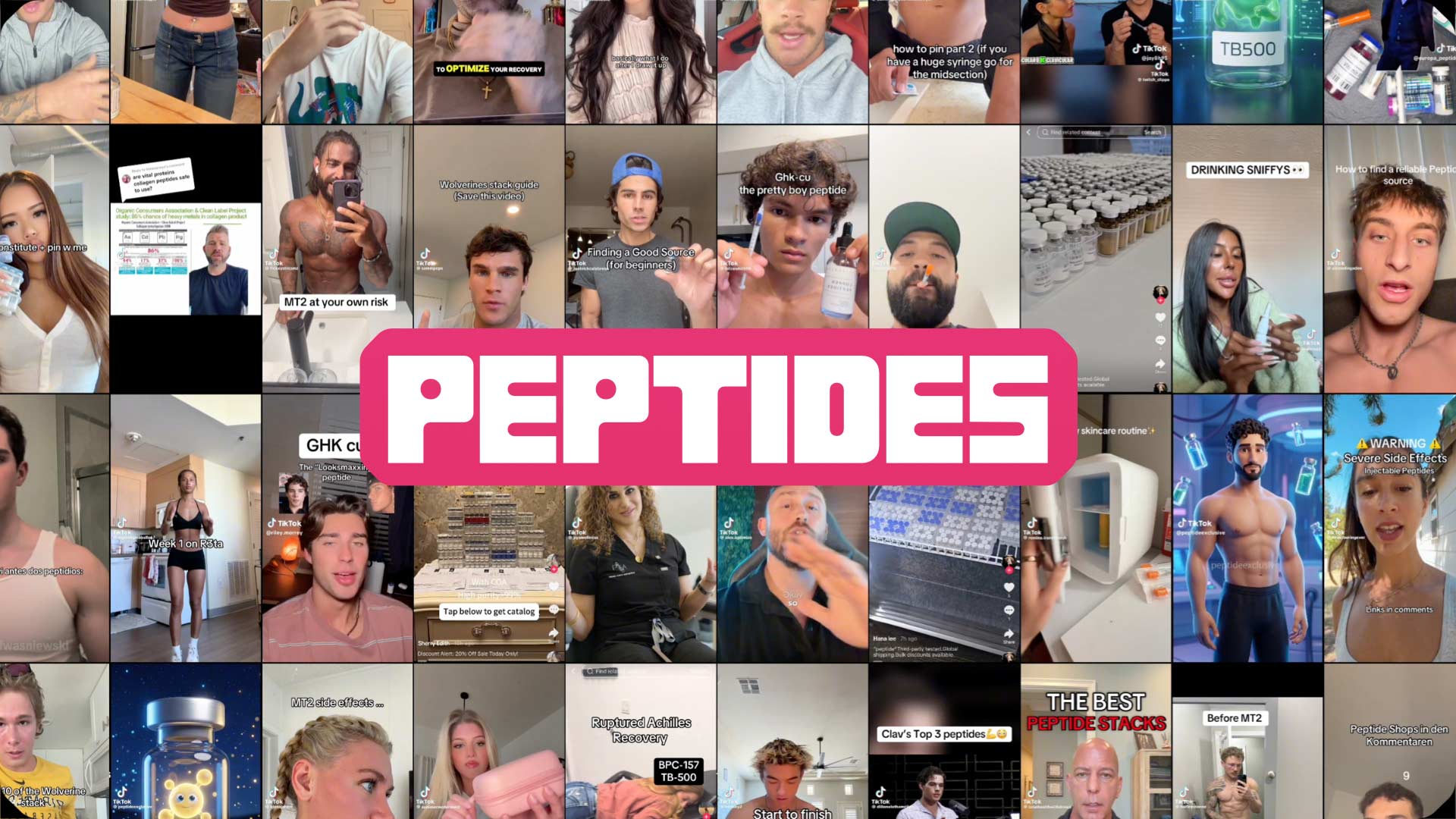 Main Research Focus: Peptides and Implications of their Use